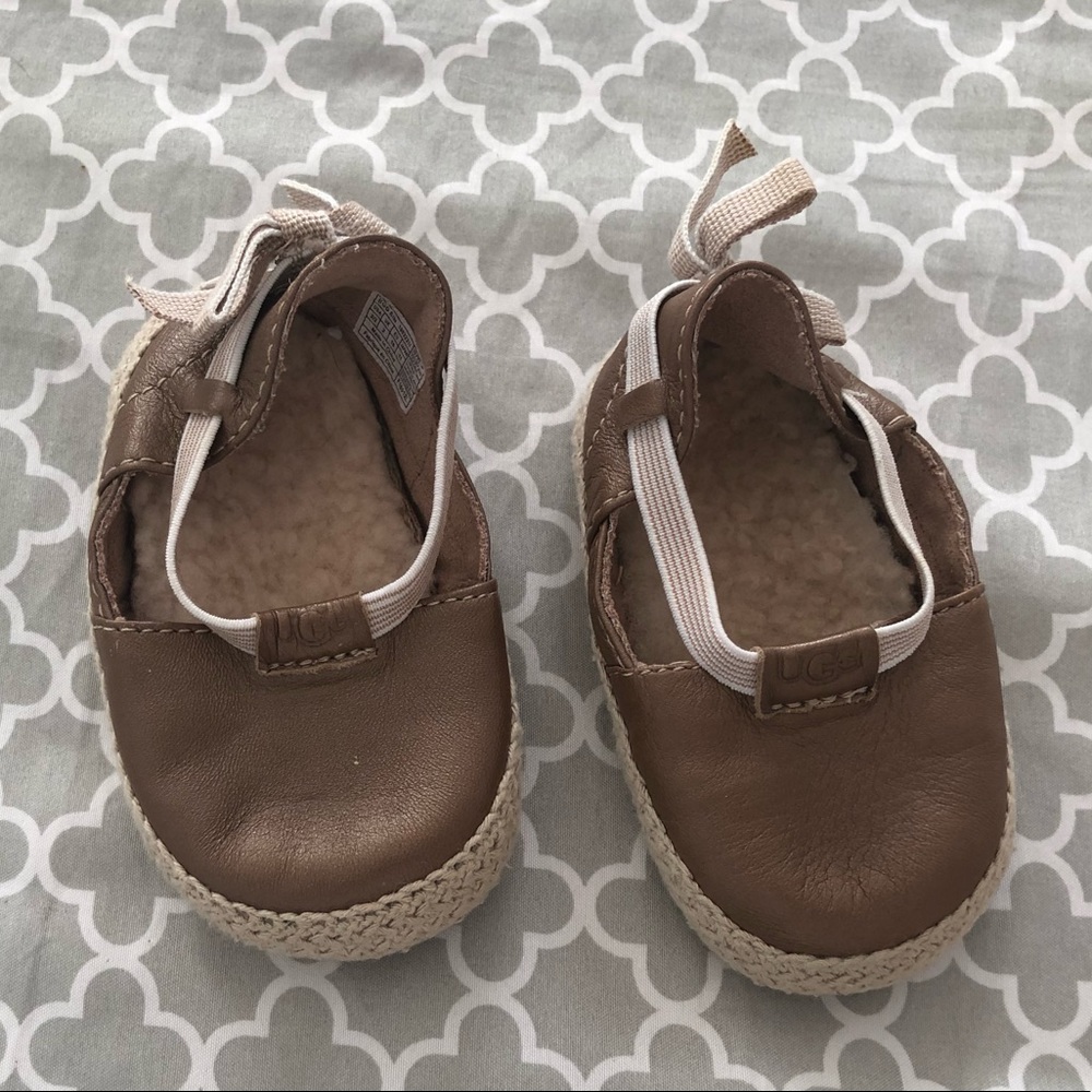 UGG infant shoes, baby slip ons